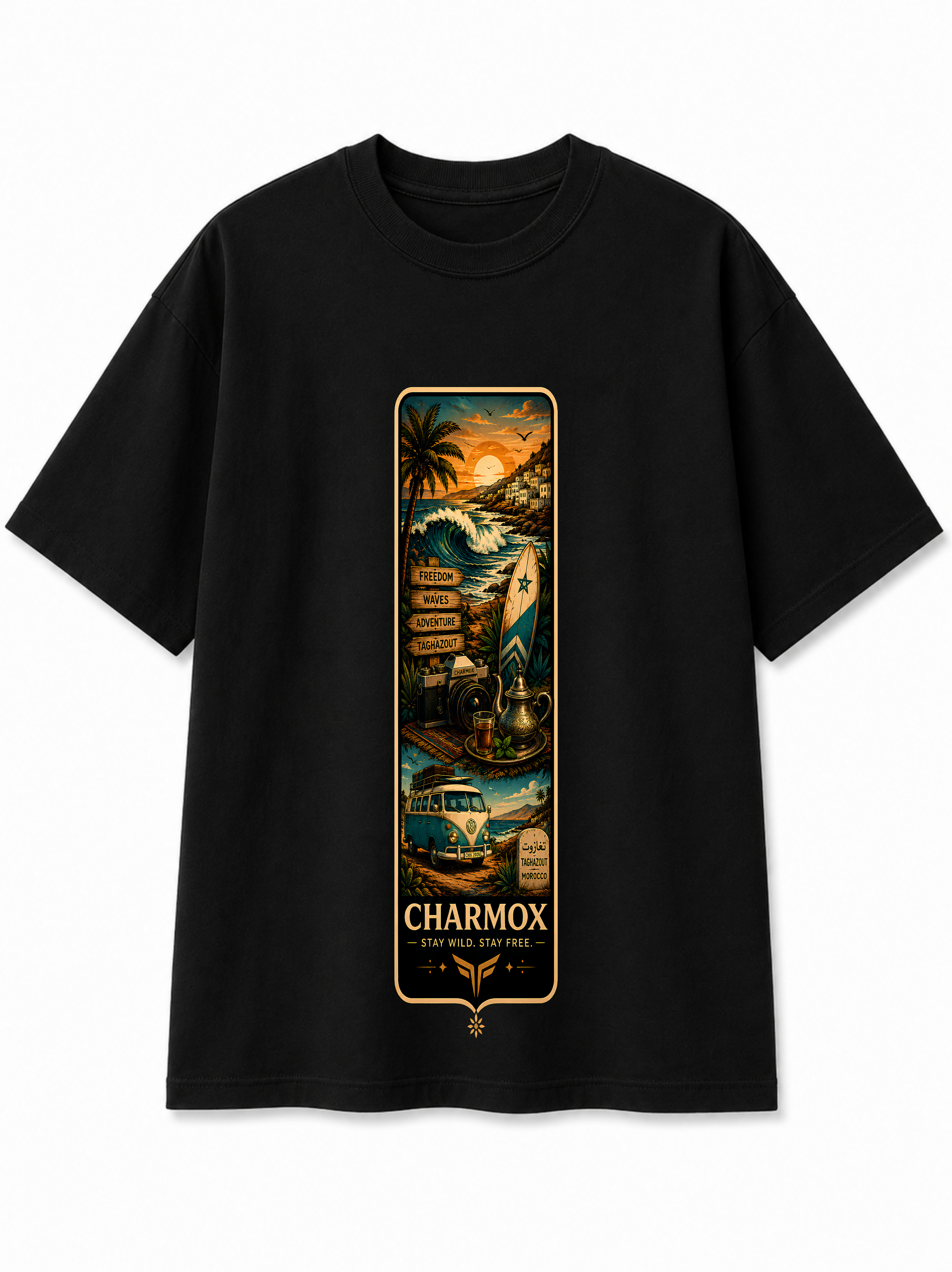 Freedom Waves Tee