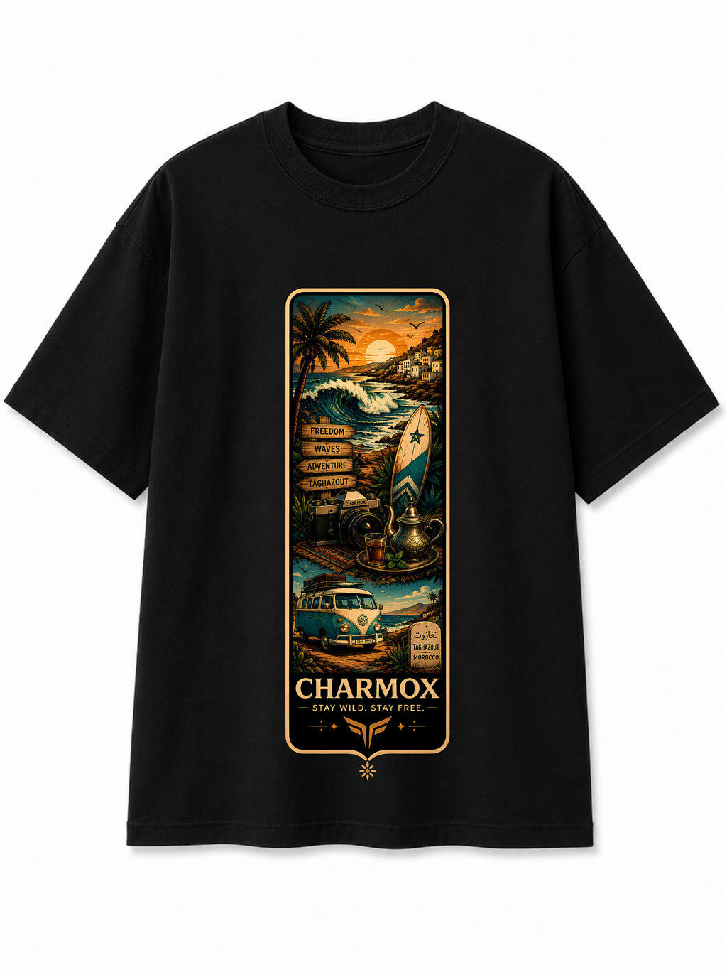 Freedom Waves Tee