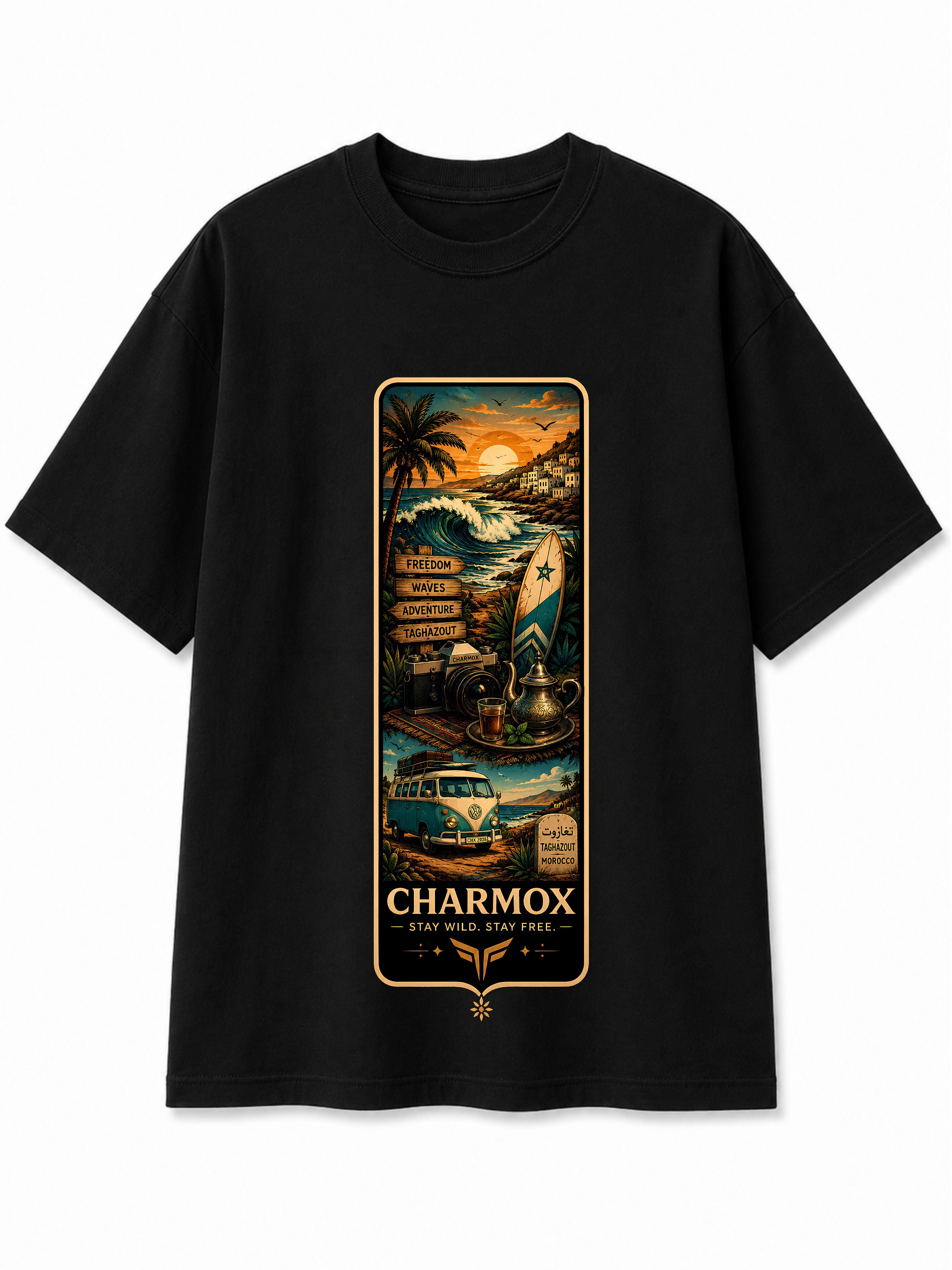 Freedom Waves Tee