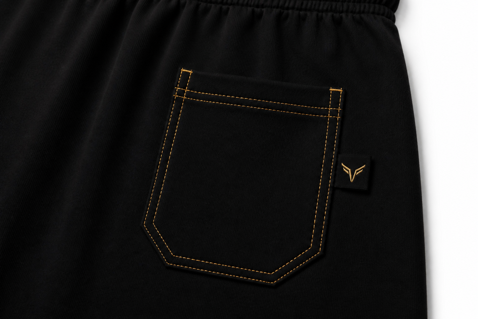 Black Signature Shorts