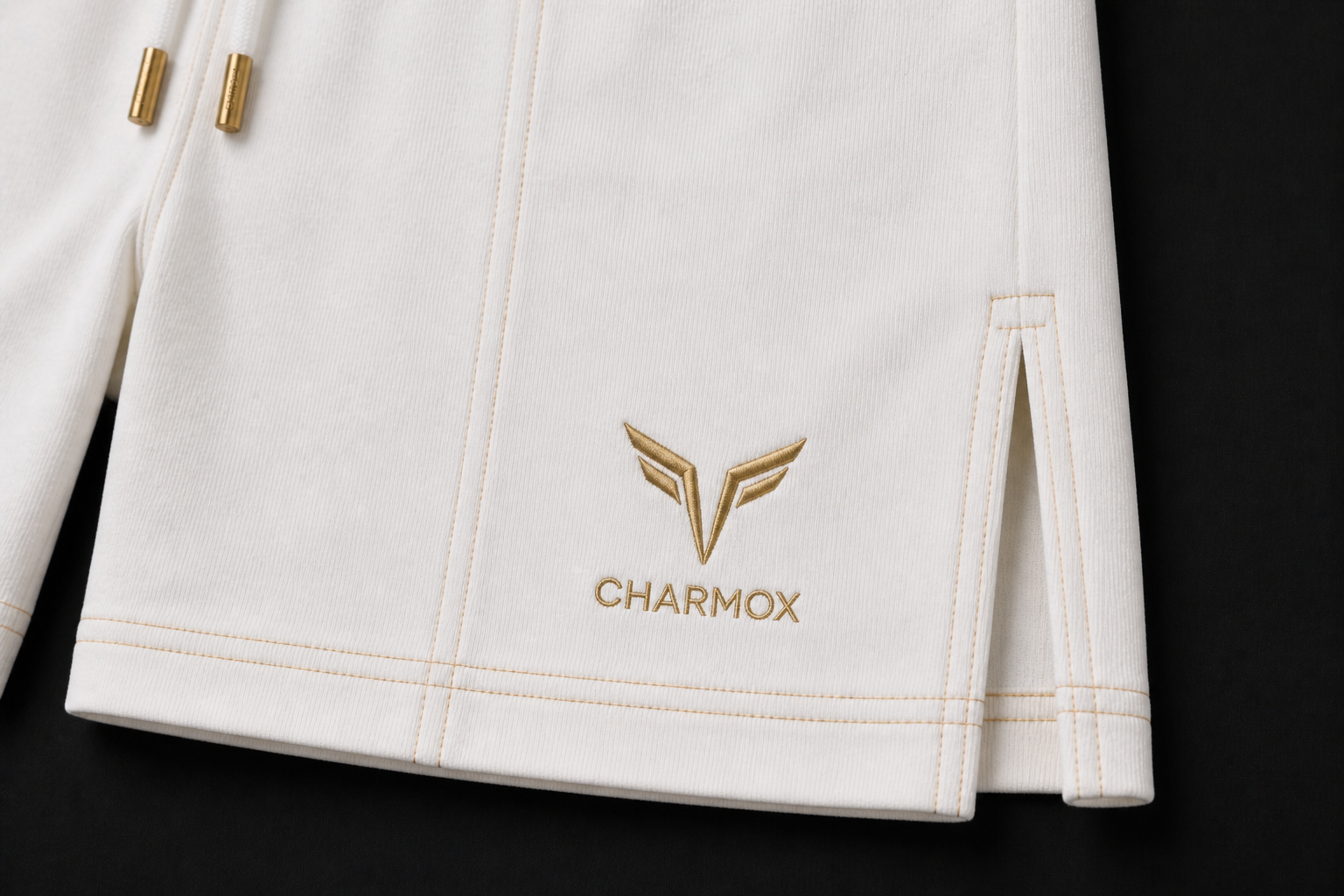 White Signature Shorts
